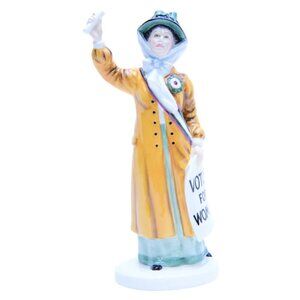 Vintage ROYAL DOULTON Votes for Women HN2816 c.1977 Women of History Series